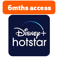 Comes with 6-month Disney+ hotstar