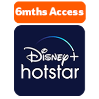 Comes with 6 months Disney+ hotstar