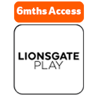 Comes with 6-month LionsGate Play