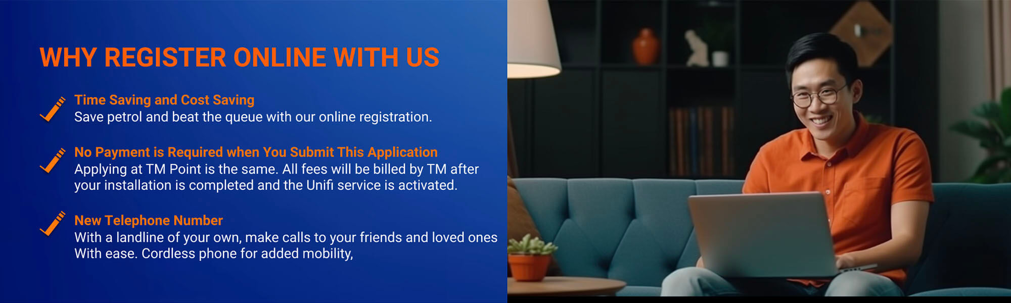 Why Register Online With Us